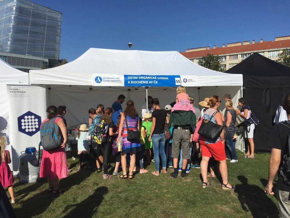 Festival vědy nabídl spoustu zážitků pro malé i velké.