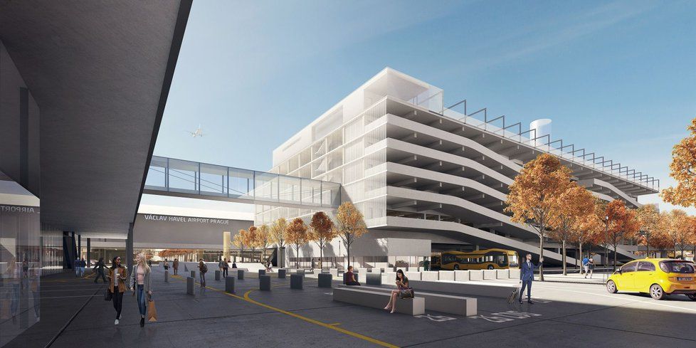 Takto představili architekti chystané změny v areálu letiště.