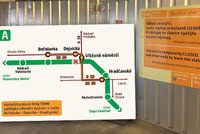 Metro postihnou o prodlouženém víkendu uzavírky: Zavřená bude Dejvická i dvě stanice na „céčku“