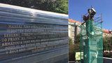 Na pomníku maršála Koněva přibyly informační tabule: Zůstala tam ruskou ambasádou kritizovaná věta o invazi?
