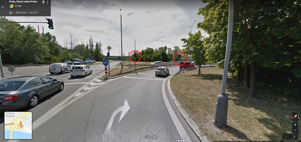 Tyto semafory by se podle Prahy 6 zrušily.