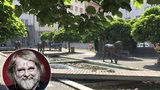 Park Petra Šabacha: Bezejmenné náměstí v Dejvicích se slavnostně zasvětilo slavnému spisovateli