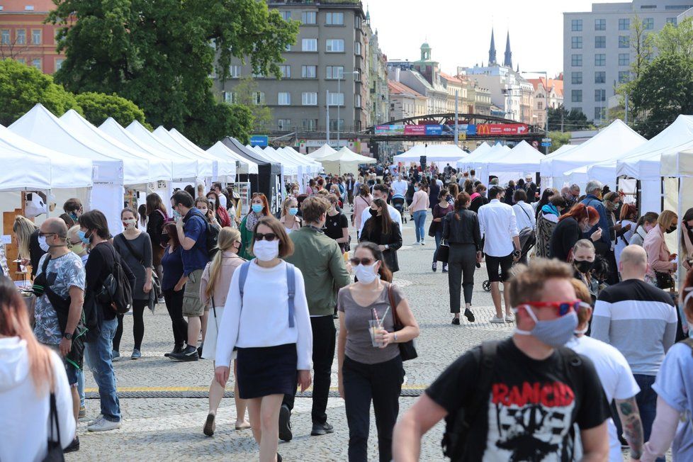 V sobotu 16. května vyrazili Pražané na Dyzajn market na holešovické Výstaviště.