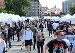 V sobotu 16. května vyrazili Pražané na Dyzajn market na holešovické Výstaviště.