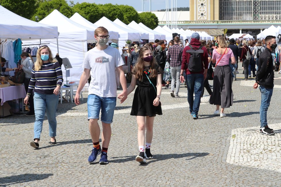 V sobotu 16. května vyrazili Pražané na Dyzajn market na holešovické Výstaviště.