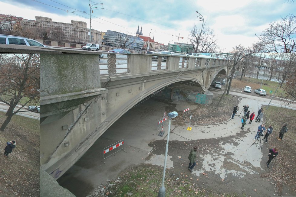 V sobotu začne oprava povrchu na pražském Hlávkově mostě