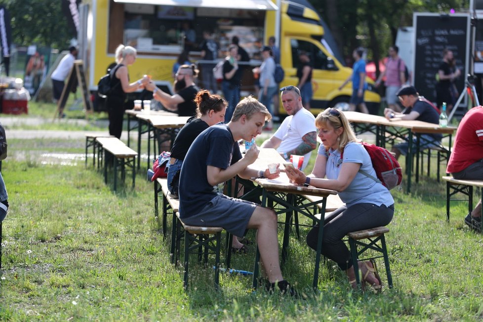 Metronome Festival letos přeje také milovníkům dobrého jídla. Výběr je opravdu bohatý.