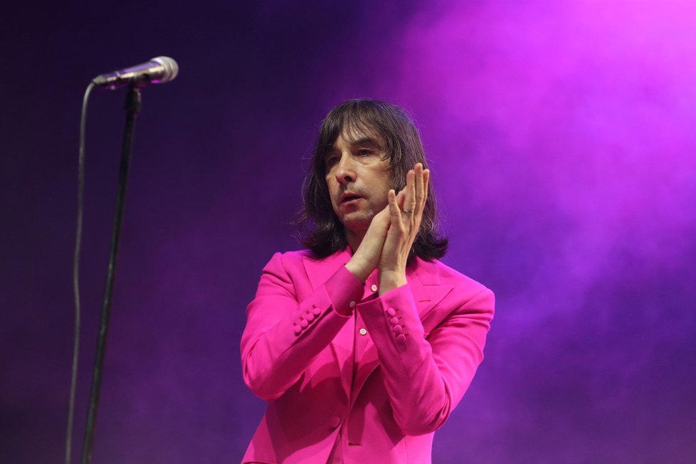 Během koncertu Primal Scream se hodně tleskalo.  Metronome Festival 2019.