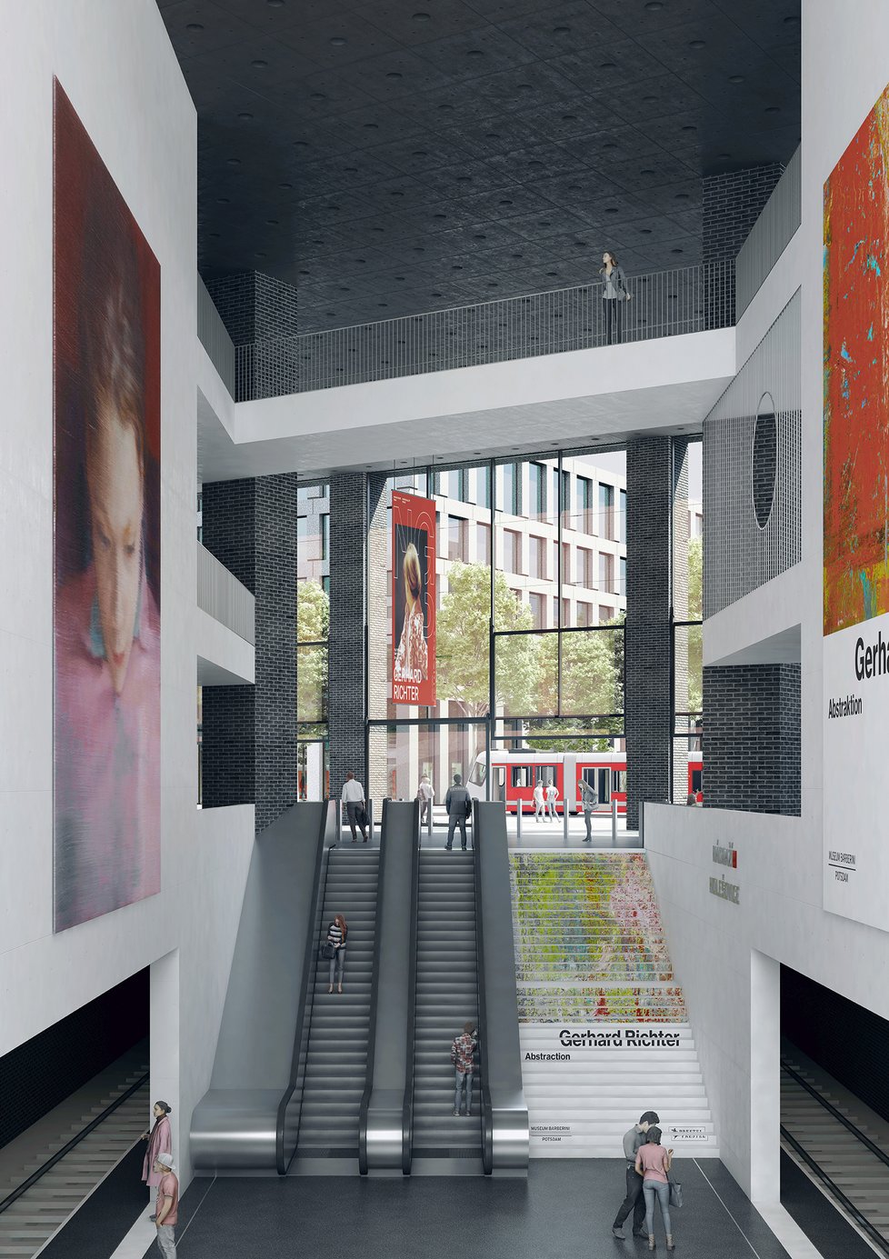 Několikapatrové nástupiště s vestibulem vymysleli architekti Ehl&Koumar.