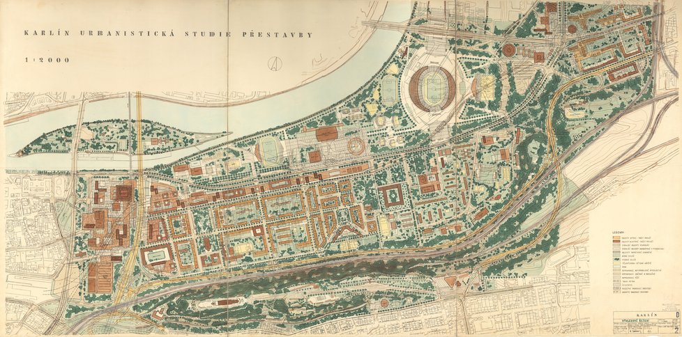 1968: Urbanistická přestavba Karlína, Útvar hlavního architekta hlavního města Prahy