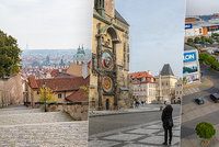 Prázdný Staromák, metro i nákupní centra: Praha se se zpřísněním opatření opět proměnila v město duchů