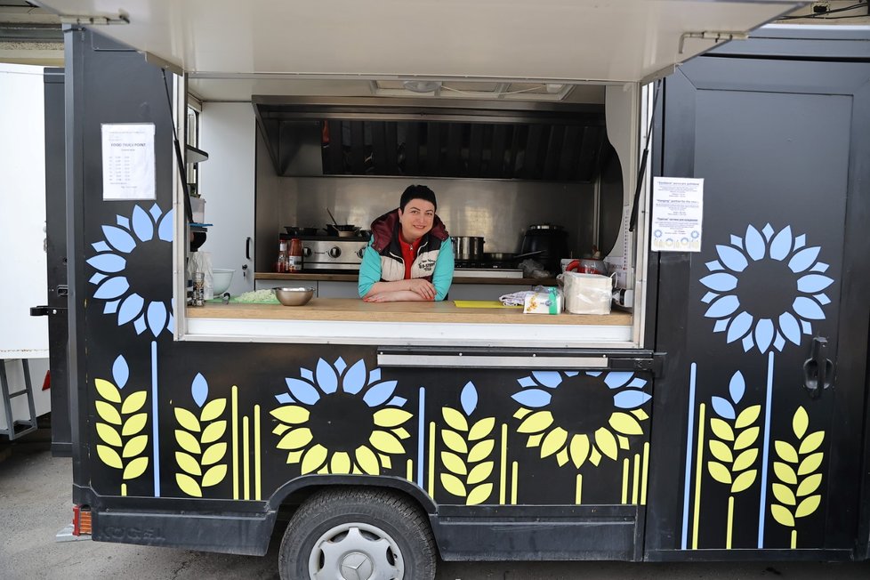 Nový food truck v Pražské tržnici.