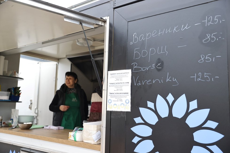 Nový food truck v Pražské tržnici.