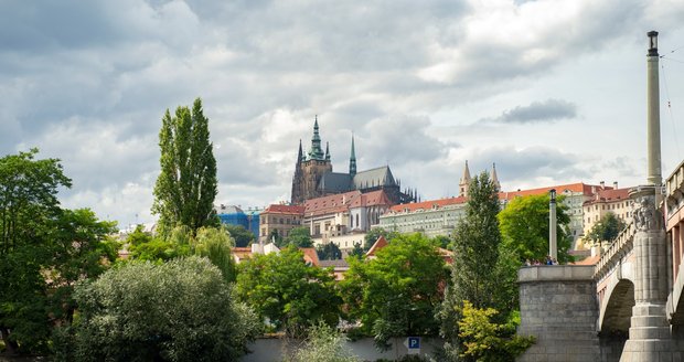 Pražské Hradčany.