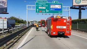 Nehoda na Pražském okruhu, 19. května 2020.