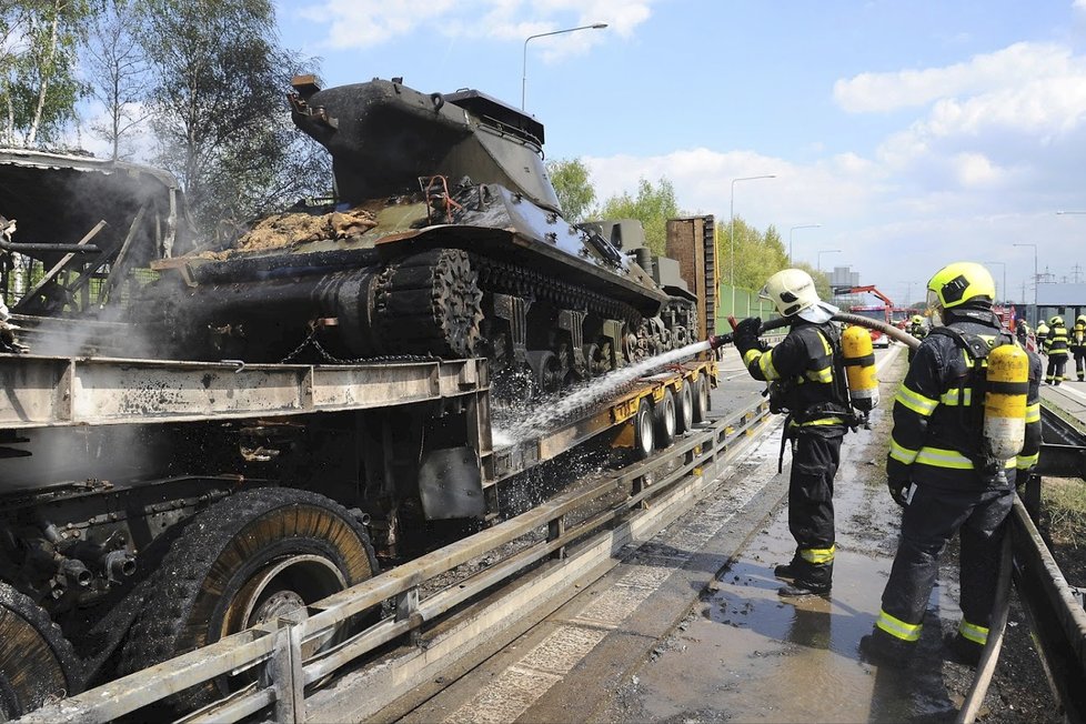 Dopravní nehoda na Pražském okruhu