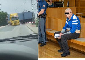 Srb Uroš A. stanul před soudem kvůli tomu, že na přejezdu v Uhříněvsi zastavil kamion, do nějž pak narazil vlak.