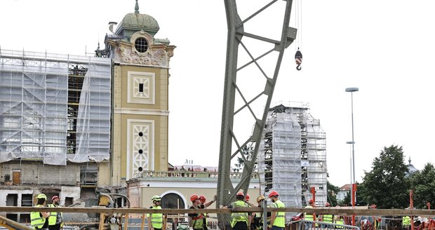 Rekonstrukce Průmyslového paláce, Praha, 4. srpna 2023