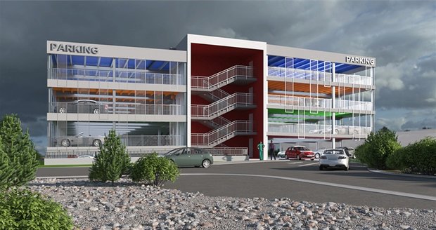 V Radotíně by měl vyrůst parkovací dům pro 240 aut.