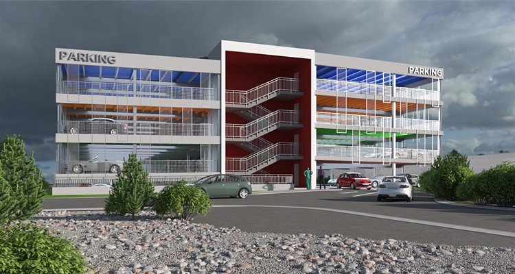V Radotíně by měl vyrůst parkovací dům pro 240 aut.