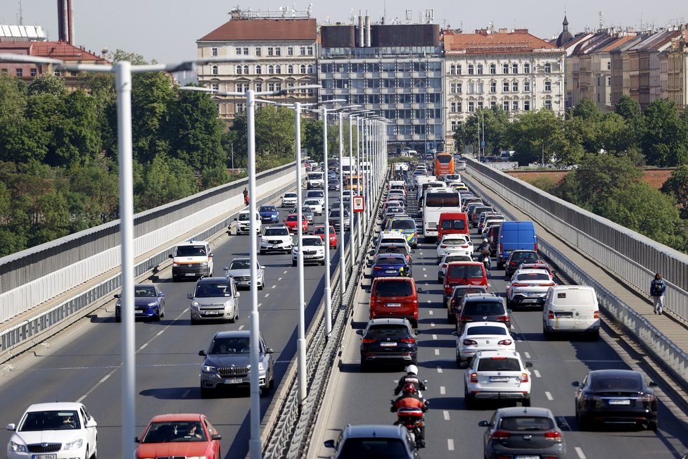 Centrum Prahy, 16. května 2022.