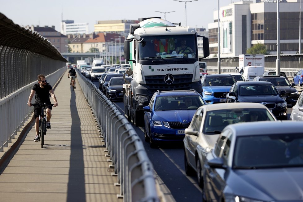 Centrum Prahy, 16. května 2022.