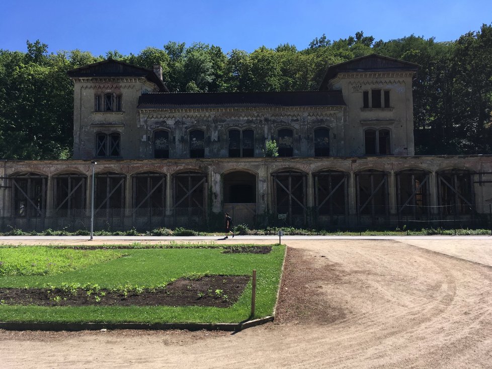 Šlechtova restaurace před rekonstrukcí.