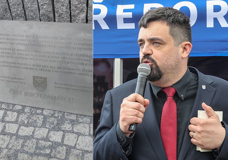Pavel Novotný dohlížel na vztyčení pomníku vlasovcům v pražských Řeporyjích. (ilustrační foto)