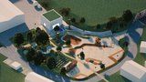 Skatepark, letní kino a parkour: Řeporyje představily návrh na nahrazení odkladiště