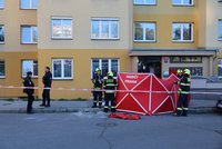 Tragédie v Řepích: Žena zemřela po pádu z 11. patra