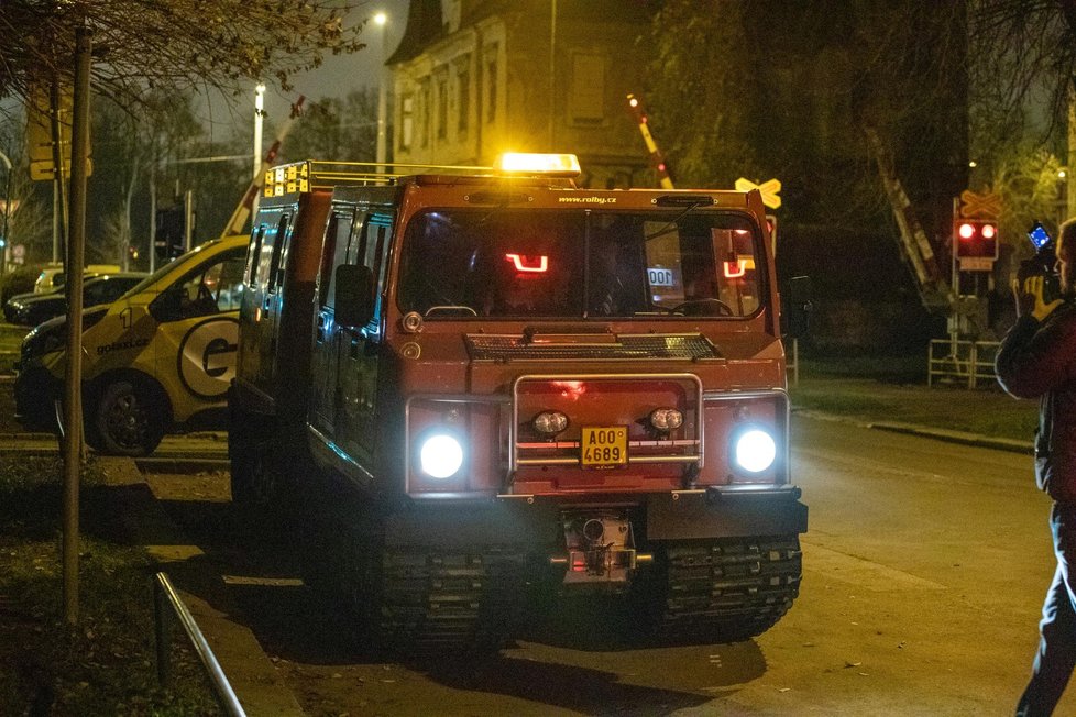 Rolbaři přijeli do Prahy, 18. prosince 2020.