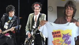 Zbyněk Jaroš hraje kytarové party Rolling Stones více než 30 let.