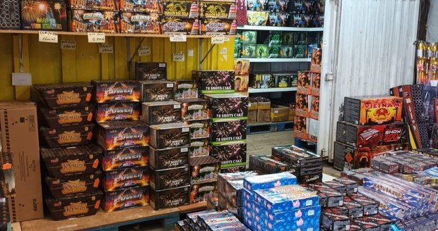 Pyrotechnika v Sapě. Pyrotechnika v Sapě.