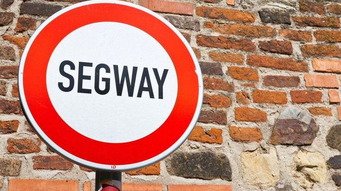 Zákaz vozítek Segway