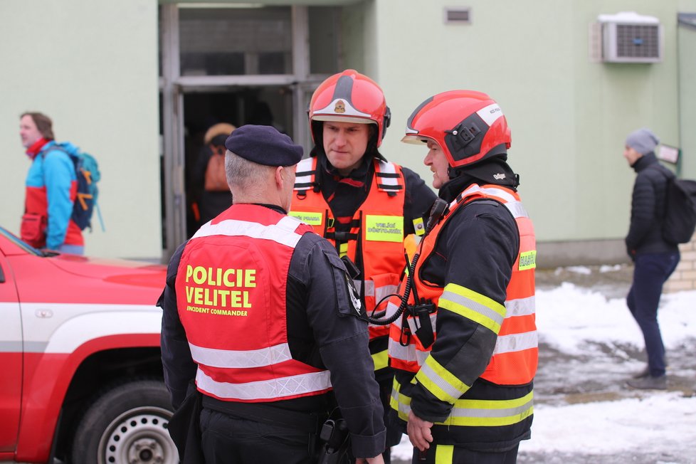 Únik sirovodíku na Barrandově. (23. ledna 2023)