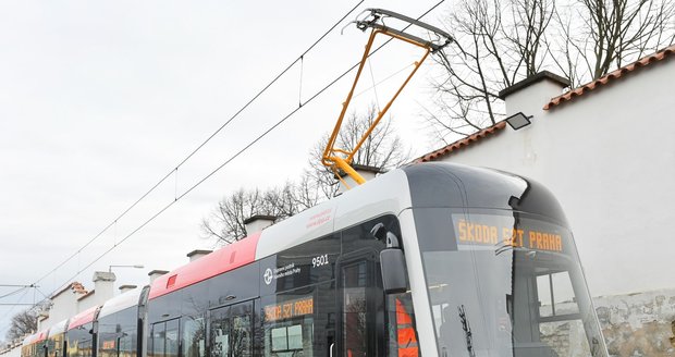 Představení prototypu první pražské tramvaje Škoda 52T, 27. ledna 2025 Plzeň. Představení prototypu první pražské tramvaje Škoda 52T, 27. ledna 2025 Plzeň.