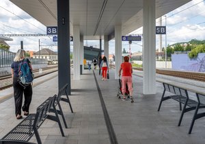 Slavnostní ukončení modernizace trati mezi Smíchovem a Černošicemi, 28. června 2023, Praha. 