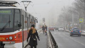 Prahu trápil smog hlavně v letech 2015 a 2017. (Ilustrační foto)