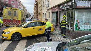 Tragédie v Praze 6: Taxík se sám rozjel a přimáčkl ženu (†23) ke zdi! Na místě zemřela