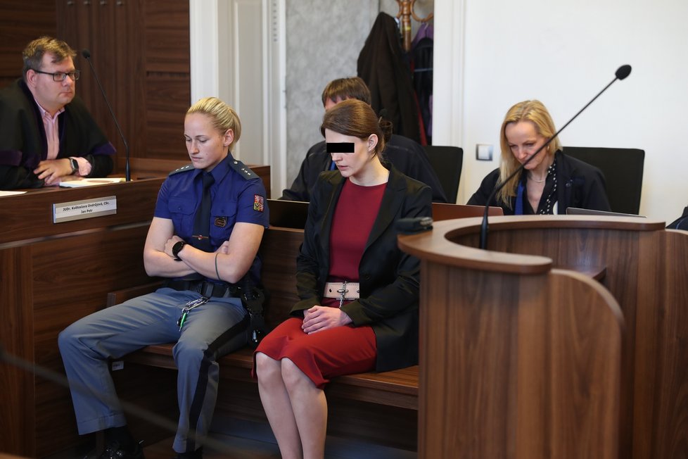 Magdalena Š. u soudu (4. května 2023)