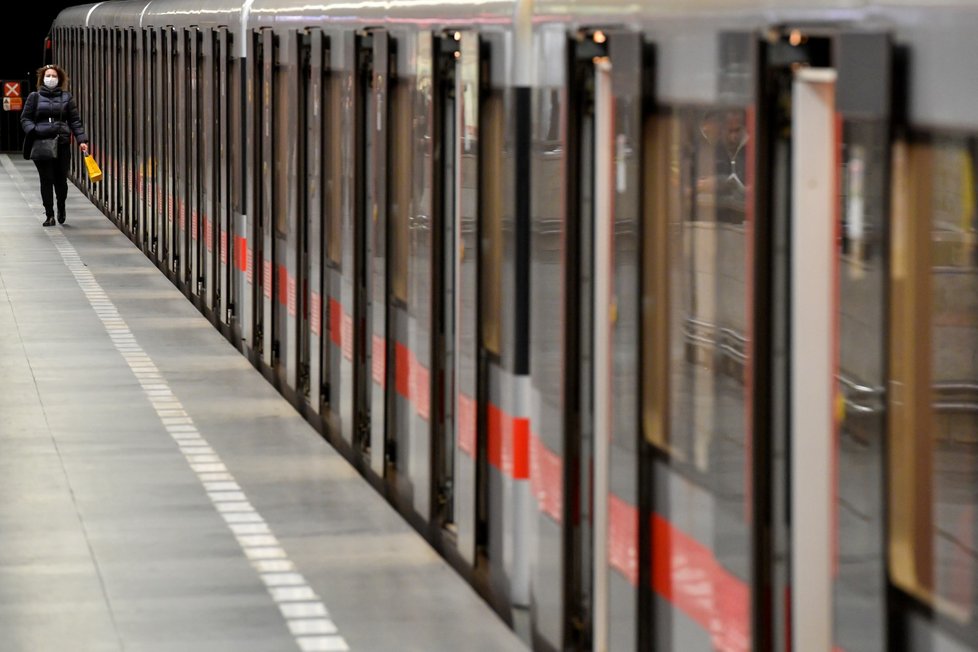 Historické centrum Prahy 16. března 2020