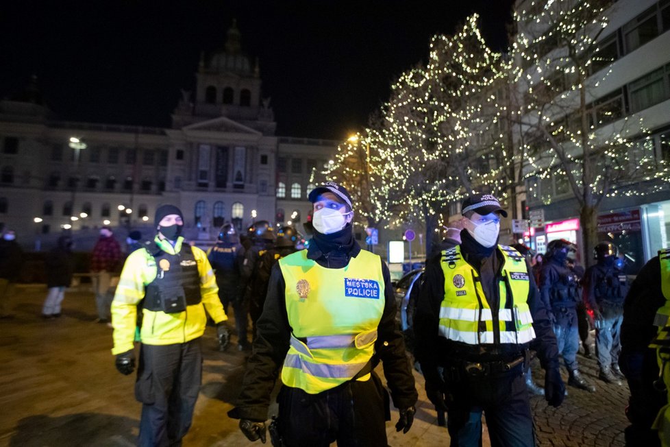 Městská policie Praha.