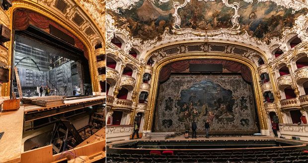 Záhadné zmizení opony ze Státní opery: Nahradila ji kopie! Obrovské plátno poprvé vytáhli nad jeviště