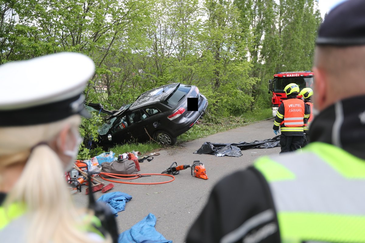 Havárie na Strakonické. (20. května 2021)