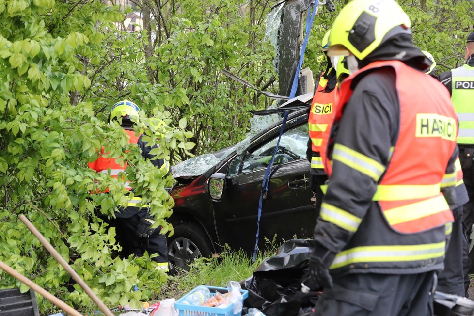 Havárie na Strakonické (20. května 2021)