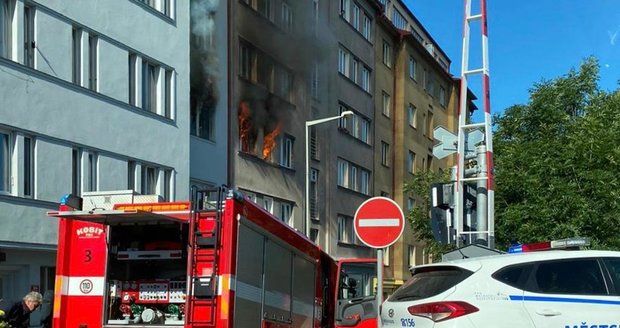 Výbuch bytu ve Strojnické ulici v Holešovicích, 1. 7. 2020