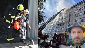 Ohlušující výbuch, roztříštěná okna, strach o mazlíčky: Svědci popsali chvíle hrůzy při požáru v Holešovicích