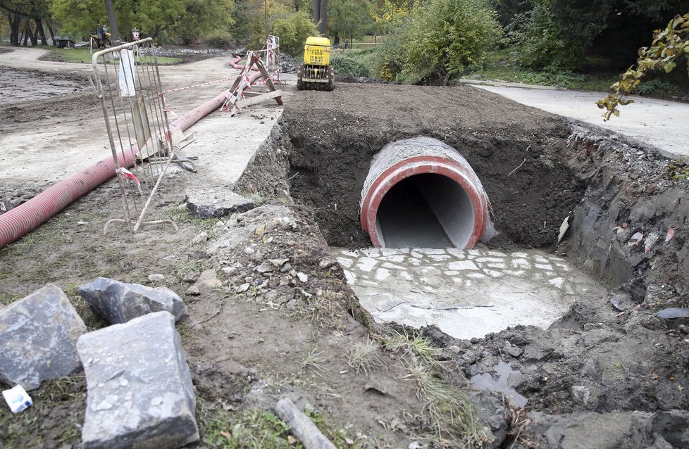 Do konce roku bude hotová kompletní rekonstrukce vodních ploch ve Stromovce.