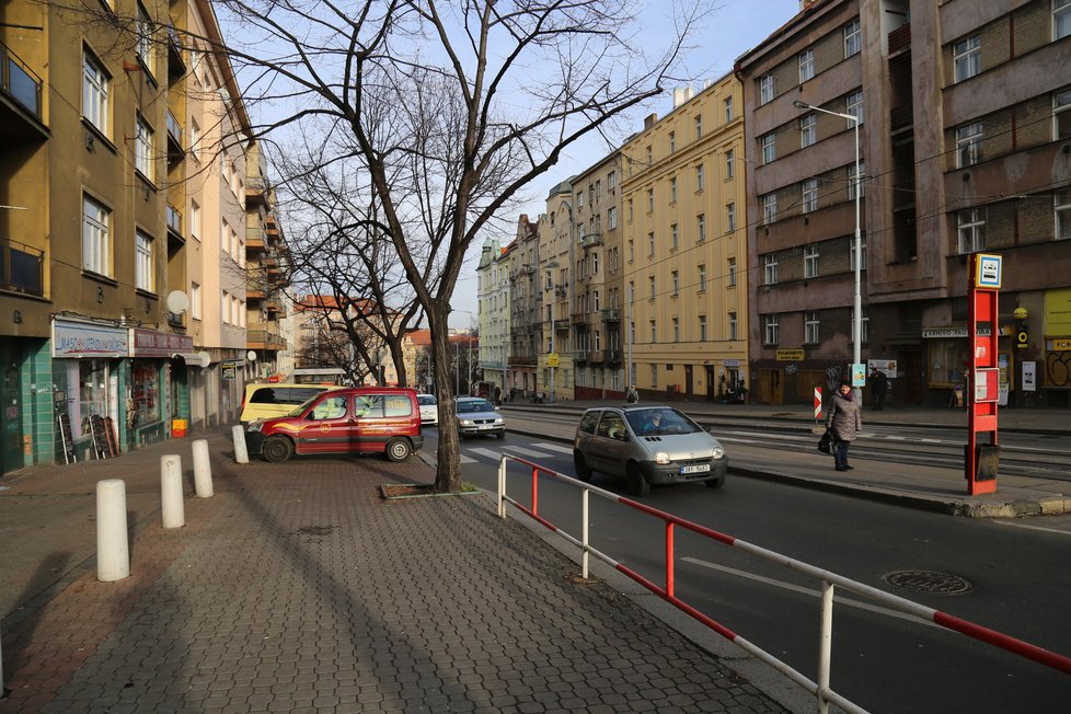 Takto v současnosti vypadá okolí Táborské ulice.