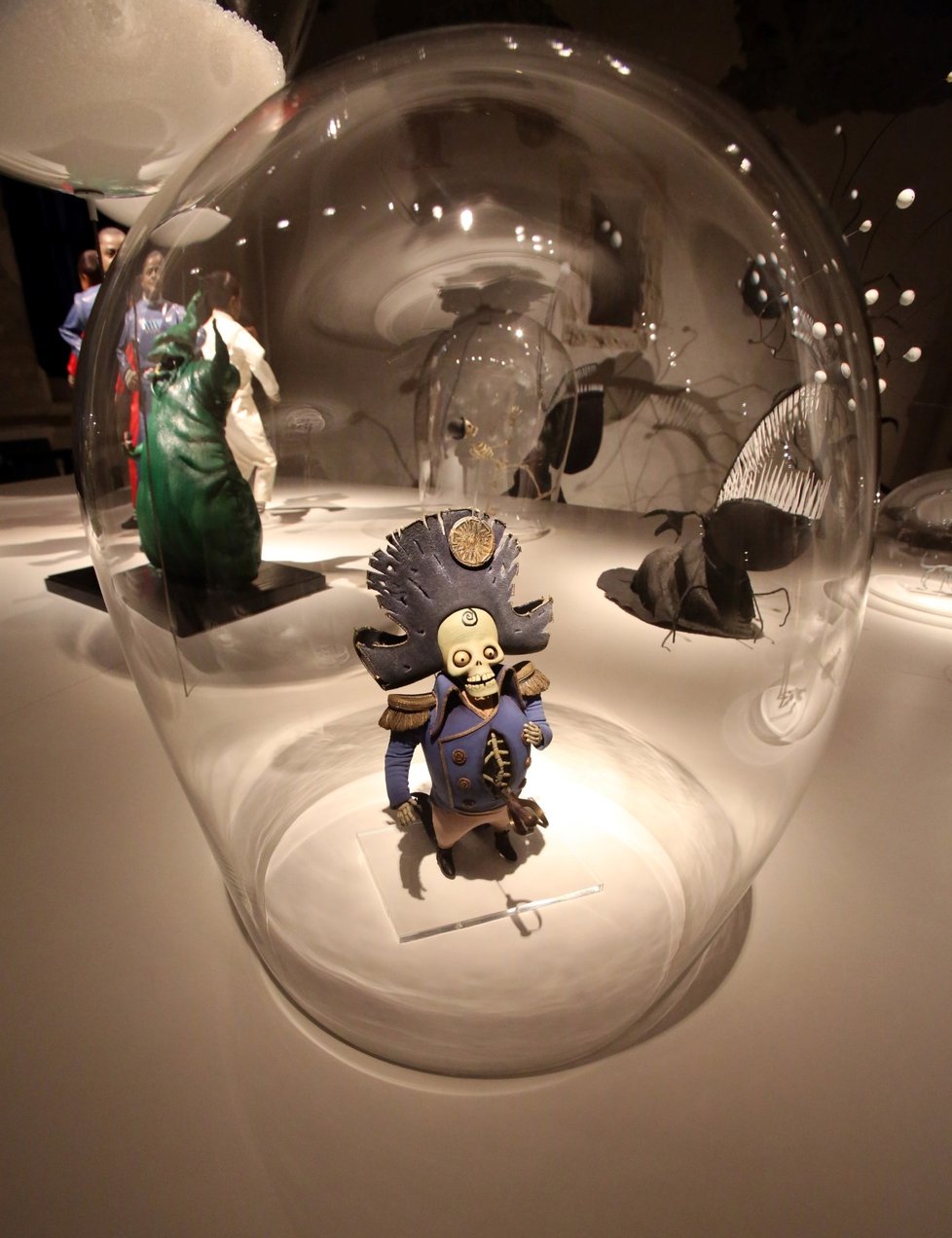 Výstava Tim Burton a jeho svět v roce 2014